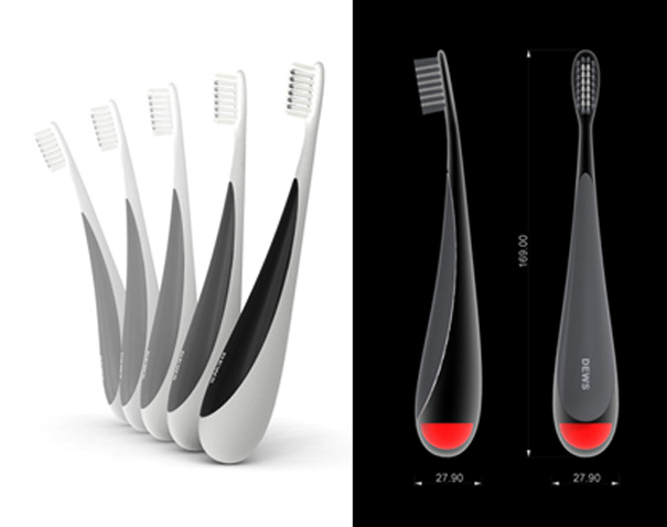 牙刷挺拔高大，带着自豪感缩略图北京工业设计-工业设计公司