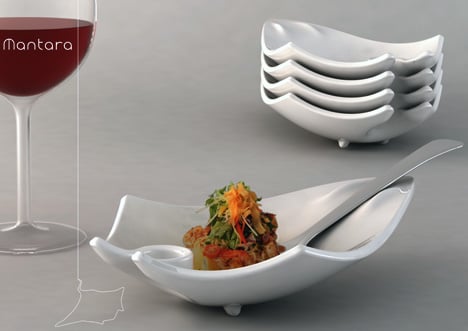 盘子、汤匙和玻璃杯，都在一只手上缩略图北京工业设计-工业设计公司